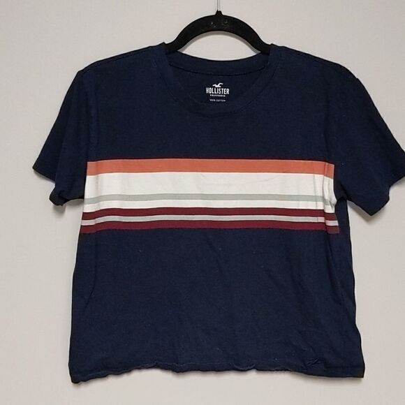 Hollister Cropped Shirt - Picture 1 of 2